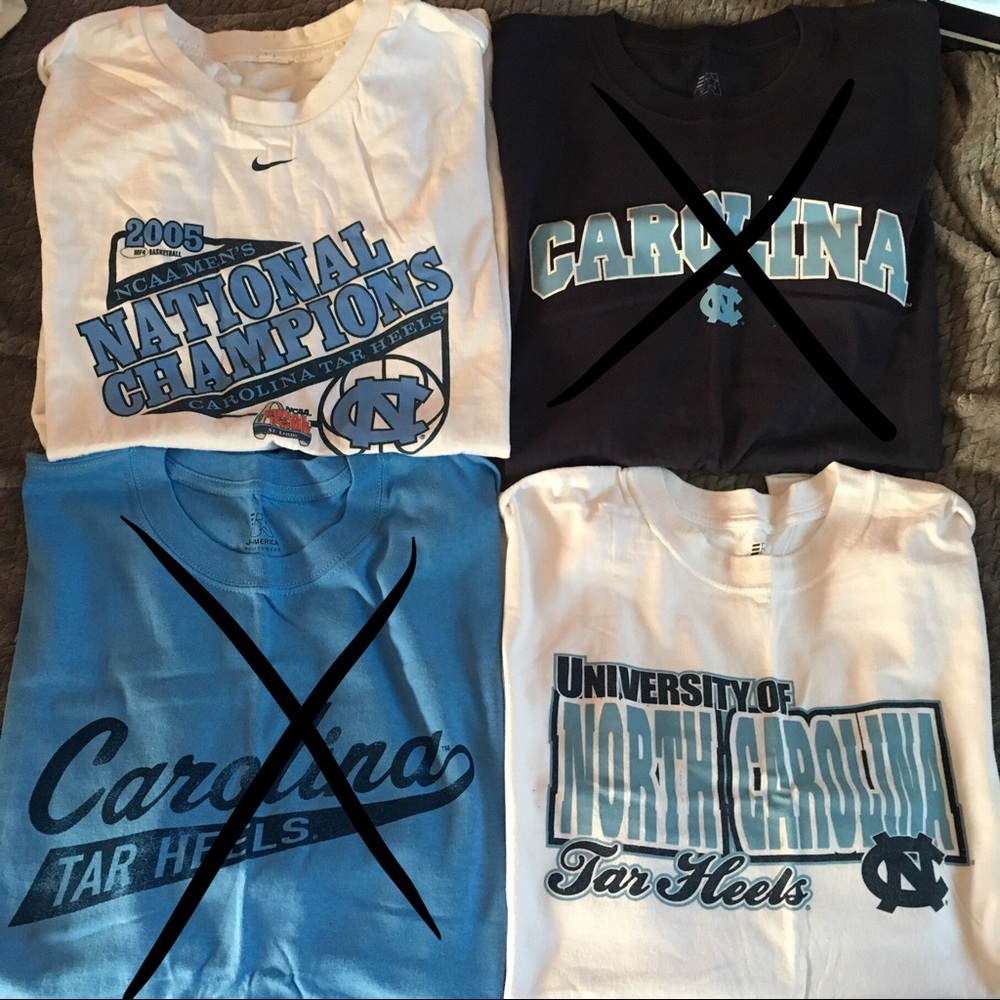 Bundle of 2 North Carolina T-Shirts
